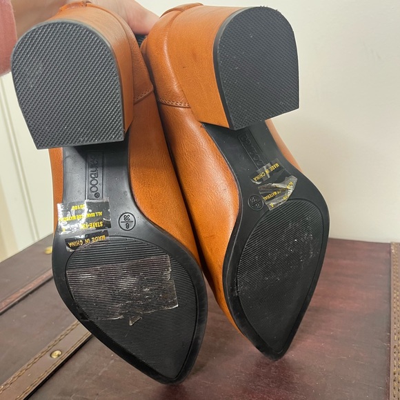 Brown Chelsea Ankle Booties - Picture 7 of 11